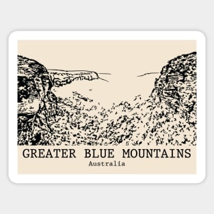 Greater Blue Mountains Area - Australia Sticker